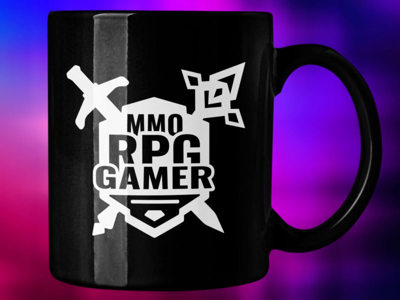 Gamer cup design, Gaming logo SVG Vector, Gamer quotes SVG, Logo for Gamer SVG, EPS
