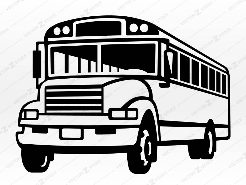 School Bus Vector SVG, Bus SVG, School SVG, Kids SVG
