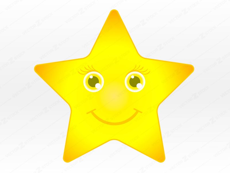 Smiling Star PNG