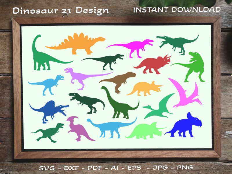 Dino SVG, Dinosaur SVG, Rex SVG