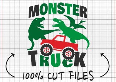 Monster Truck Vector SVG