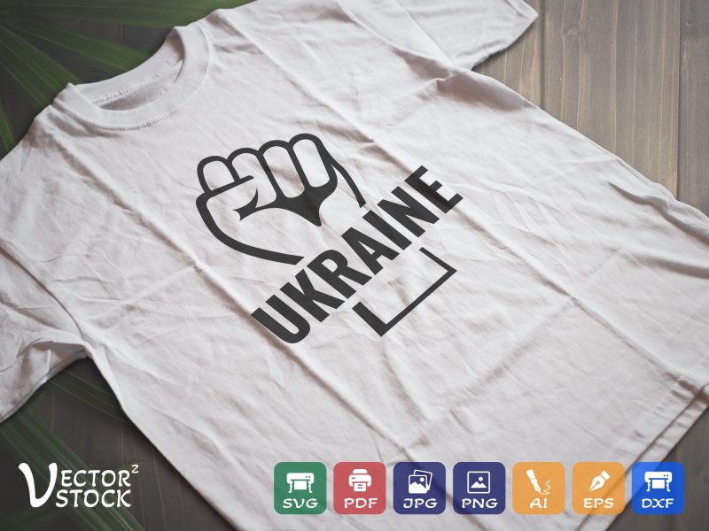 Ukraine SVG, Ukraine t-shirt design