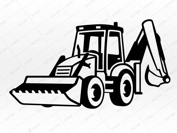 Tractor SVG, Excavator SVG, Buldozer SVG, Farm SVG, Farm Tractor SVG, Construction SVG, Construction machine SVG, Truck SVG