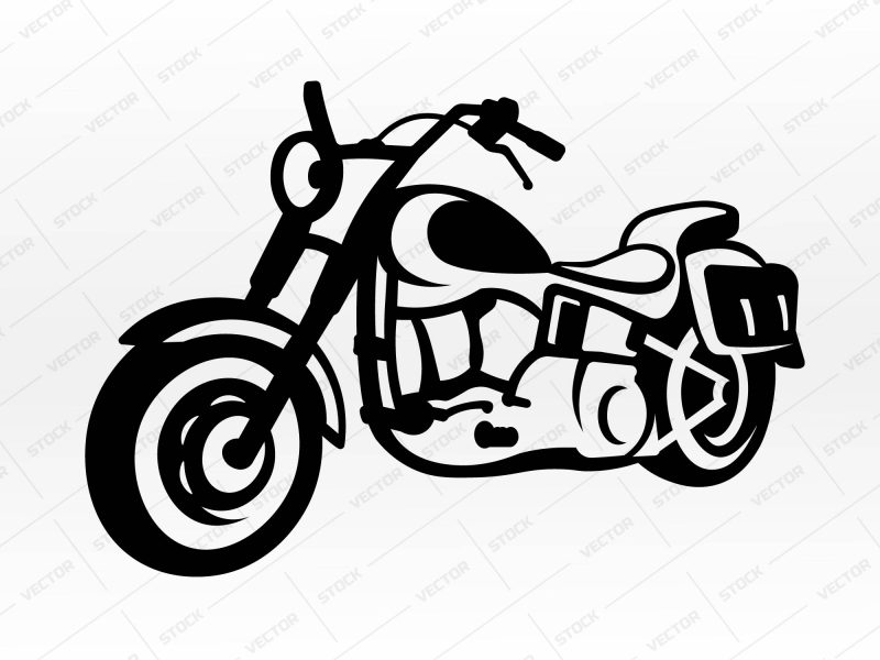 Classic motorbike SVG, Motorcycle SVG, Biker SVG, American Biker SVG