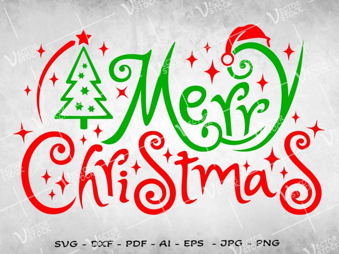 Merry Christmas SVG, Christmas SVG, Merry Christmas vector, Christmas Ornament SVG, Christmas text SVG, Merry Christmas cut file SVG, Winter SVG, New ear 2023 SVG