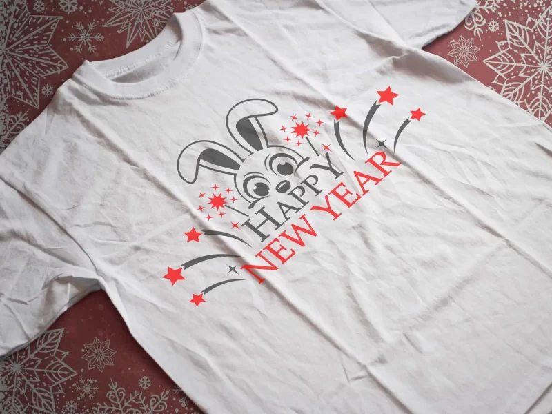 Happy New Year SVG, Happy New Year vector, Happy New Year t-shirt design, 2023 SVG