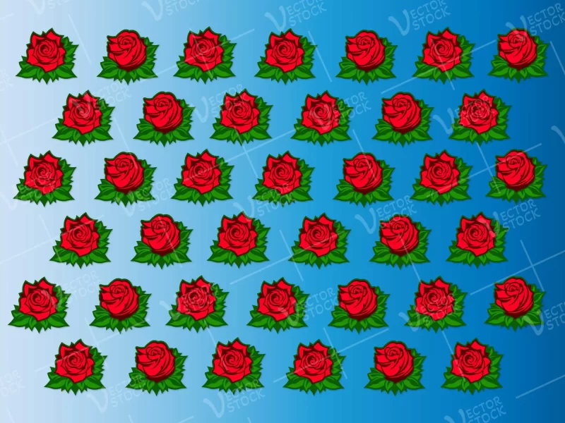 Roses SVG background, rose sticker design svg cut files