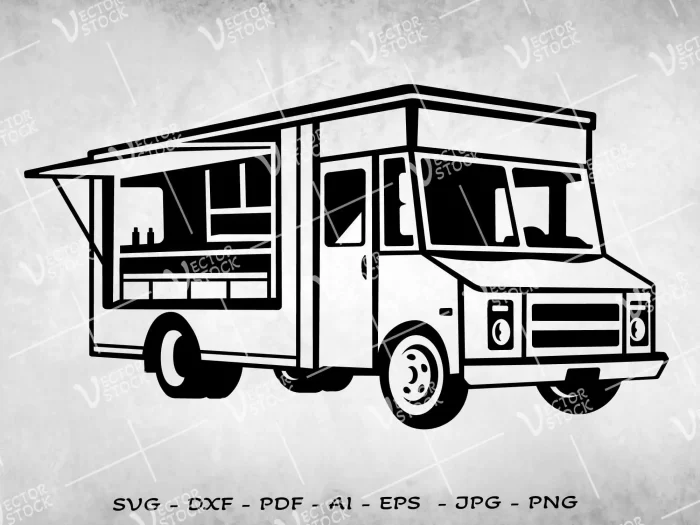 Food truck SVG