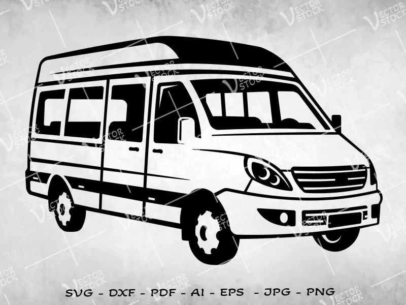Mini bus SVG