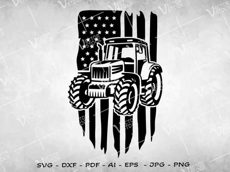 US Tractor SVG