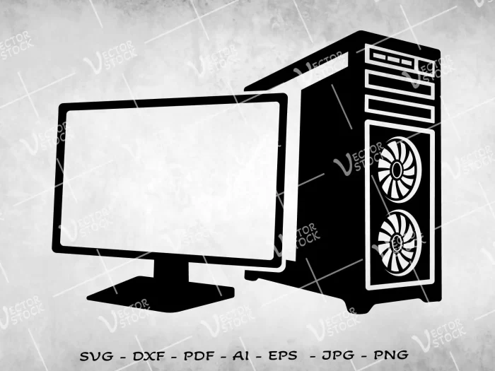 Gaming PC SVG