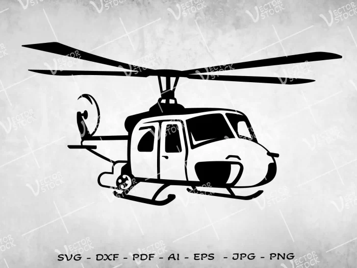 Helicopter SVG