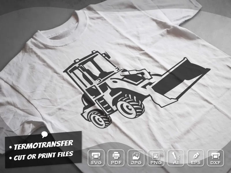 Mini Radlader t-shirt design
