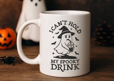 Spooky Ghost Drink SVG