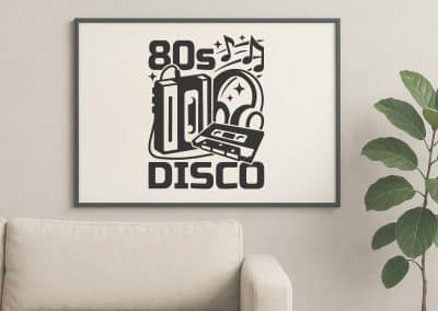 80s Music SVG